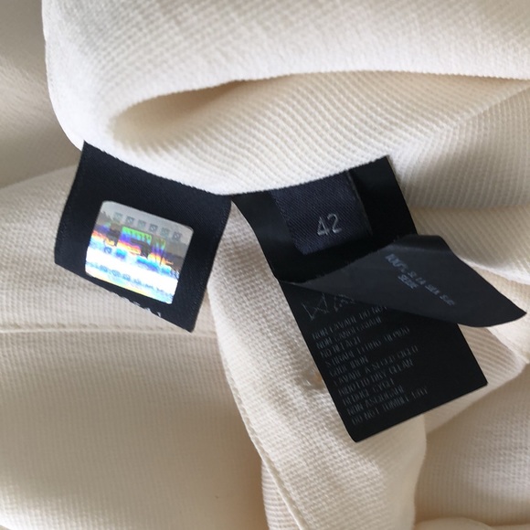 FENDI cream silk dress open back Size 6 - Picture 16 of 16